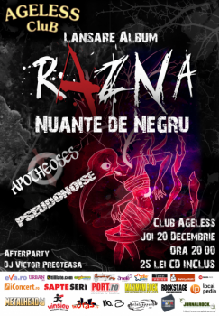 Concert Razna - lansare album in Ageless Club